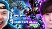 #1 DARK MAGICIAN vs #1 BLUE-EYES – TeamSamuraiX1 vs @Sykkuno – Yu-Gi-Oh Master Duel Ranked Gameplay!