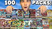 I Opened 100 Of Yugioh's BEST Packs!