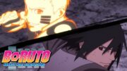 Naruto and Sasuke vs Momoshiki | Boruto: Naruto Next Generations