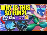 WATER SHURIKEN GRENINJA is ADDICTING to Play | Pokemon Unite