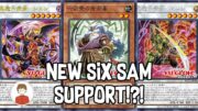 5 NEW SIX SAMURAI CARDS!?!? EATING GOOD!!! Yu-Gi-Oh!