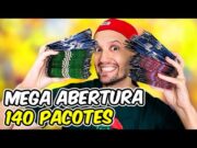 ABRINDO 140 PACOTES DE CARTAS YUGIOH | CAPITÃO HUNTER CARTAS POKEMON TCG