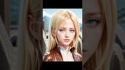 AI create realistic anime character : Attack on titan