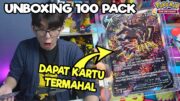 AKU DAPAT KARTU GIRATINA TERMAHAL DARI 100 PACK NERAKA SIRNA – Unboxing Kartu Pokemon