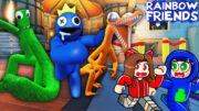 Ayush & Ekta Played RAINBOW FRIENDS Roblox (FULL GAME) | ALL ENDING 😱