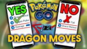 BEST *DRAGON TYPE* MOVES in POKEMON GO #shorts