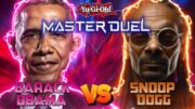 Barack Obama vs Snoop Dogg in Yu-Gi-Oh Master Duel Tournament!