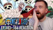 Best Skypiea Episode?!? | One Piece Ep 183+184 Reaction & Review | Skypiea Arc