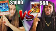 Can I Beat a $1000 Deck With ONLY $60!? | Yugioh Duel Challenge!