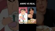 Crayon Shin Chan Natto Rice ASMR!? 🤪 #shorts