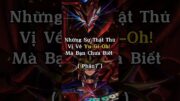 Đây Là Lí Do Yugi Đưa "Phù Thủy Thời Gian"  Cho Jonouchi | Những Sự Thật Thú Vị Về Yugioh | #yugioh