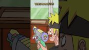 Dumb_O_Meter (Animation) #shorts #naruto