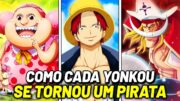 ENTENDA COMO CADA YONKOU SE TORNOU UM PIRATA EM ONE PIECE – HISTÓRIA COMPLETA