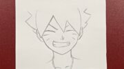 Easy anime drawing | how to draw Boruto Uzumaki step-by-step