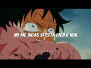 Esta canción queda a la perfección con One Piece