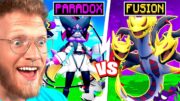 FUSION vs PARADOX RANDOM STARTER POKEMON In Minecraft!