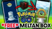 GET UNLIMITED *FREE* MELTAN BOXES in POKEMON GO | #shorts