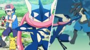 GRENINJA RETURNS | Lucario vs Greninja – Pokemon Sword And Shield Episode 108 | Pokemon Journeys AMV