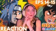 Genjutsu Battle and Guy Sensei Inner Gates!! [Naruto Shippuden] Episodes 14-15 REACTION