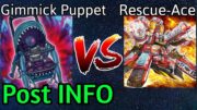 Gimmick Puppet FTK Vs Rescue-Ace Fiendsmith Post INFO Yu-Gi-Oh!