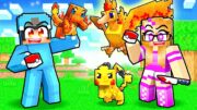 Having a POKEMON FAMILY In Minecraft With Crazy Fan Girl!