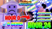 How Many Gems Can You Get In 24 Hours On Anime Defenders?!