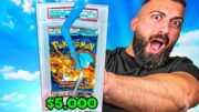 I Cracked Open an Original $5,000 Pokemon Pack & Found…