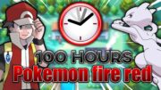 I Played Pokemon Fire Red For 100 Hours… Here's What Happened!