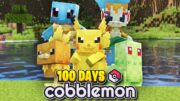 I Spent 100 Days in Minecraft Cobblemon… Here's What Happened