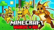 I Survived 100 DAYS as PIKACHU the POKEMON in HARDCORE Minecraft!