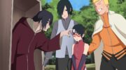 Itachi revives to meet with Sarada, Sasuke and naruto to tell his story and face the Otsutsuki clan