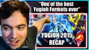 Joshua Schmidt Reacts to 2015 Yugioh TCG Recap