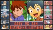 KID GARY vs KID ASH | Pokémon Anime Battle