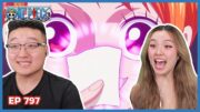 LOLA'S VIVRE CARD! | One Piece Episode 797 Couples Reaction & Discussion