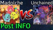 Madolche Vs Unchained Post INFO Yu-Gi-Oh!