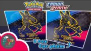 Mở 2 box Crown Zenith và thành quả ấm lòng người chơi Pokemon TCG ToyStation 750