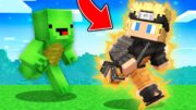 NARUTO Speedrunner vs Hunter : JJ vs Mikey in Minecraft Maizen!