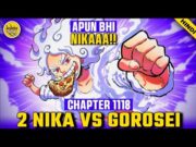 New Sun God Appears!! 🔥 Luffy's Nika vs. Gorosei Showdown in One Piece Chapter 1118 🌟