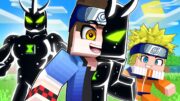 O NINJA com o PODER do ALIEN X no NARUTO Minecraft