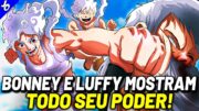 OS CHAPÉUS DE PALHA FINALMENTE ENFRENTAM OS GOROSEI – E SURGE O 2° DEUS DO SOL NIKA | ONE PIECE 1118