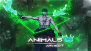 One piece "zoro" king of hell  – animals | [Edit/AMV]!