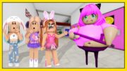 💖 PEMBİK ŞİŞKO KIZ PEŞİMİZDE 😍 ROBLOX ANYA PRISON RUN OBBY