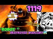 Robot Destroyed Warcury😱🔥 | ONE PIECE CHAPTER 1119🔥IN HINDI..| KRISHNA SENSEI |