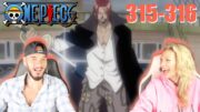 SHANKS MEETS WHITEBEARD! | One Piece Ep 315/316 Reaction & Discussion 👒