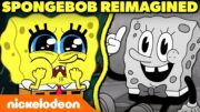 SpongeBob Reimagined As A Chibi Anime, Black & White Cartoon + More! | NCU