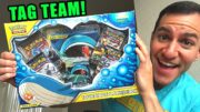 *ULTRA RARE NEW POKEMON CARDS!* Opening a Towering Splash Tag Team Up GX Box!