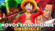 VAZOU! NOVIDADES SOBRE O LANÇAMENTO DE NOVOS EPISÓDIOS DE ONE PIECE DUBLADO! ILHA DOS HOMENS-PEIXE