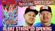 YuGiOh Albaz Strike Structure Deck Opening deutsch | Yu-Gi-Oh Spotlight | Trader | YGO Unboxing 2022