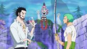 Zoro recreated Mihawk's technique and cut Pica into hundreds of pieces