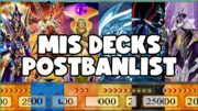 ¿CÓMO QUEDARÁN los MEJORES DECKS después de la BANLIST?| Yu-Gi-Oh! Duel Links